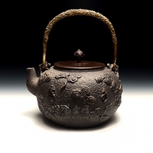 【铁壶】可直接烧水 铸铁壶老铁茶壶 如意装饰 质朴仿古系列