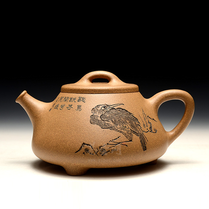 【石瓢壶】宜兴名家紫砂壶 范建鹏紫砂艺术 端庄大气