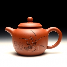 【匏尊壶】宜兴精品紫砂壶 沈雅静紫砂壶 原矿小红泥 上手把玩极好 经典小壶