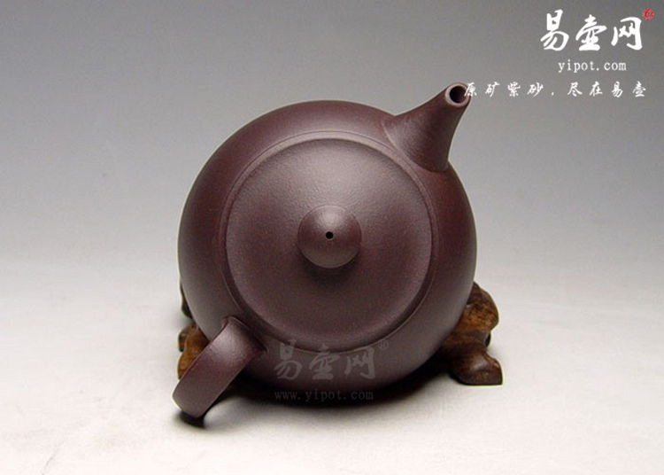 宜兴紫砂壶名家 朱丹【小清风】作品 原矿紫茄泥