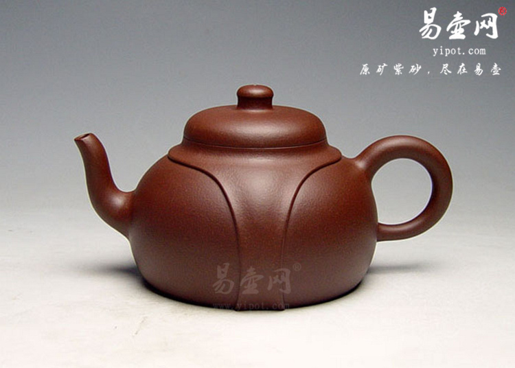 【全手矮龙带】宜兴紫砂壶名家 沈寅华紫砂壶作品 原矿紫泥