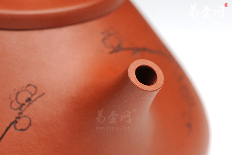 【红泥大石瓢】宜兴紫砂壶名家 刘一飞紫砂壶作品 原矿红泥