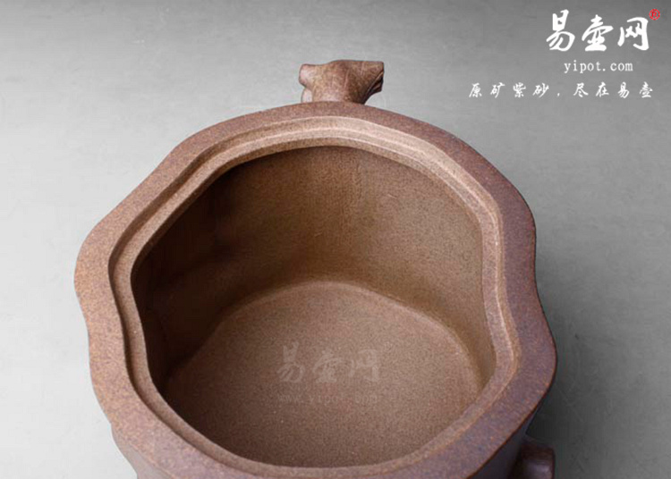 【窑变梅桩】宜兴紫砂壶名家 蒯良荣紫砂壶作品 原矿段泥