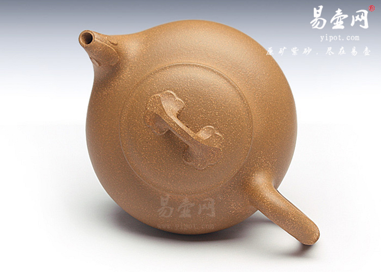 【飞凤成祥】宜兴紫砂壶名家 潘国良紫砂壶作品 原矿黄金段