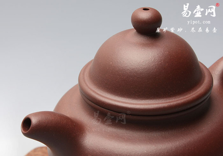 【掇球】宜兴紫砂壶名家 冯勤芳紫砂壶作品 原矿紫泥 【掇球】宜兴紫砂壶名家 冯勤芳紫砂壶作品 原矿紫泥