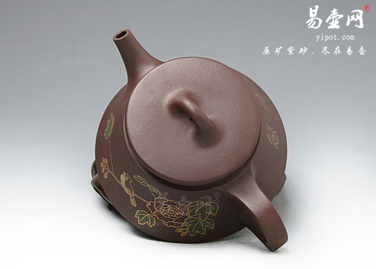 【鱼罩】宜兴紫砂壶名家 丁小明紫砂壶作品 原矿紫泥