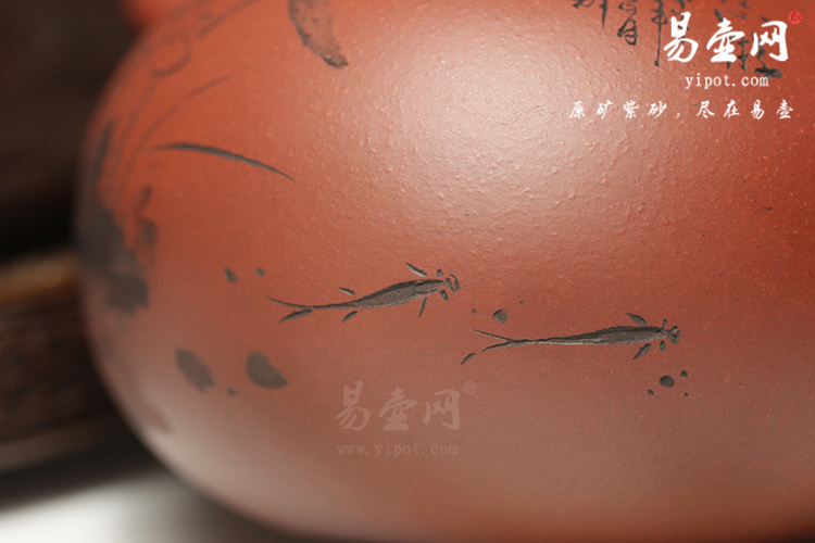 宜兴紫砂壶名家：程辉茄段壶图片