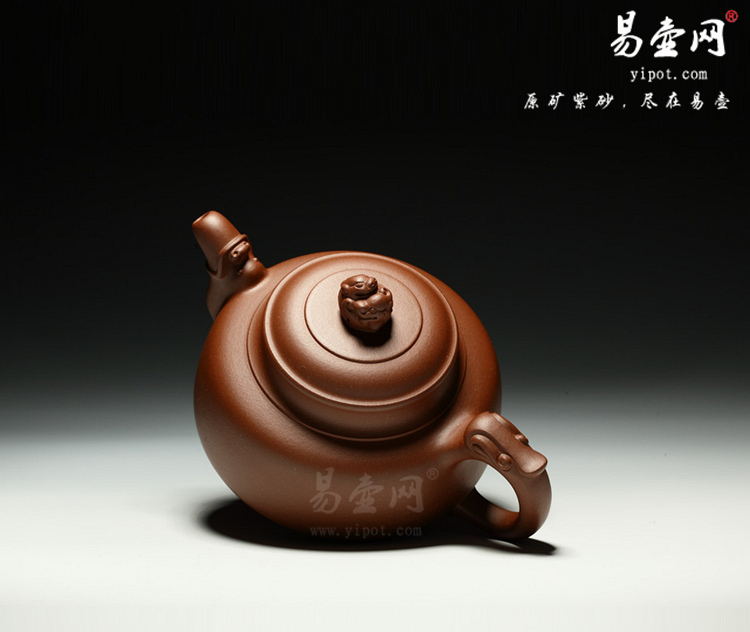 宜兴紫砂壶大师：程辉龙盘壶图片