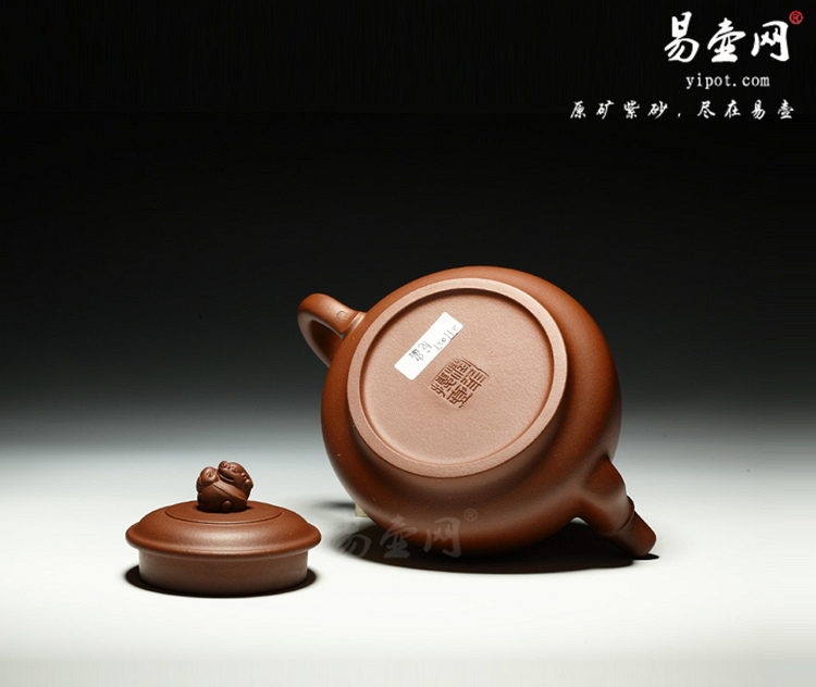 宜兴紫砂壶大师：程辉龙盘壶图片