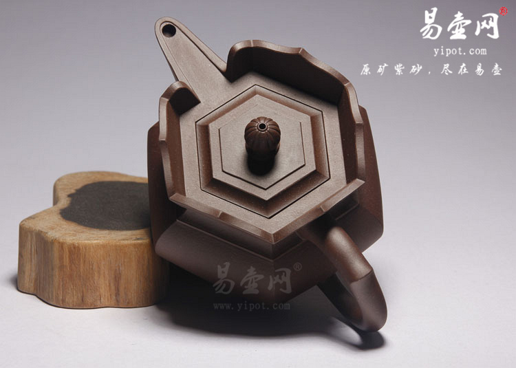 【僧帽壶】宜兴紫砂壶名家 江晓燕紫砂壶 原矿紫泥