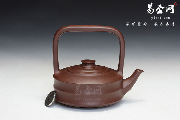 宜兴紫砂壶名家：陈顺根真竹提梁壶图片