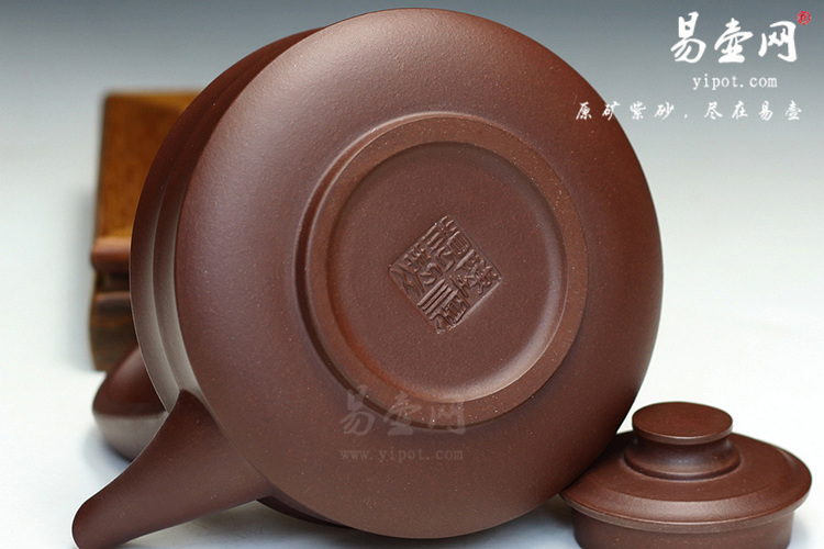 宜兴紫砂壶名家：陈顺根真竹提梁壶图片