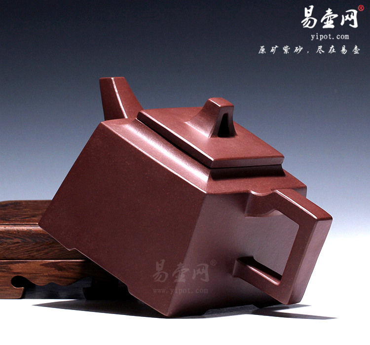 【升方壶】宜兴紫砂壶名家 王品荣紫砂壶 原矿紫泥