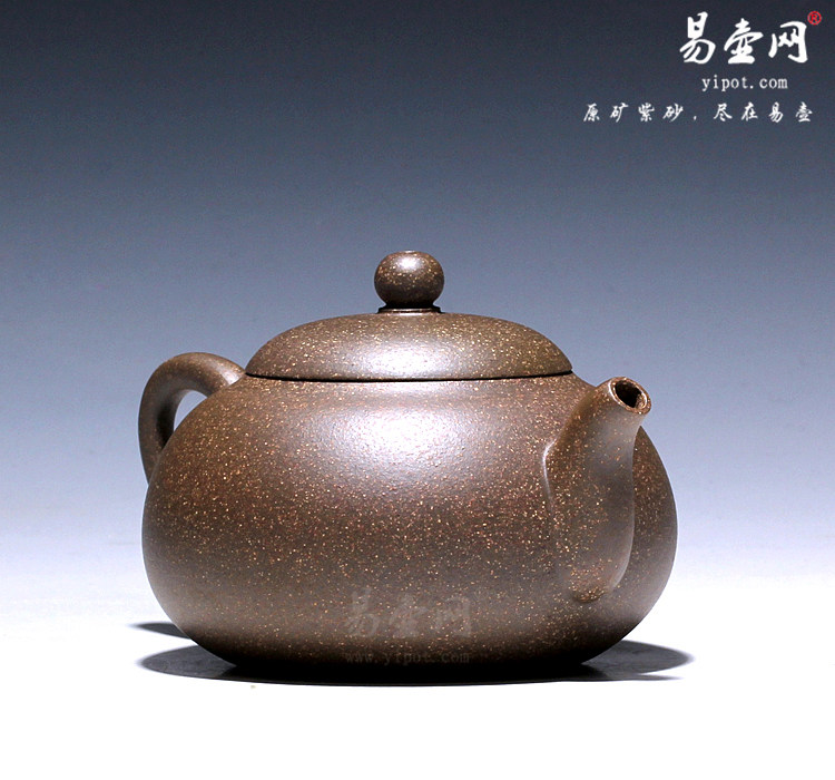 【玉珠】宜兴紫砂壶名家 倪新安紫砂壶 原矿青灰泥