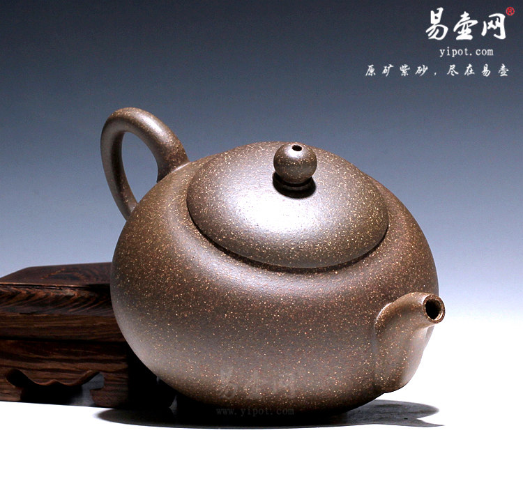 【玉珠】宜兴紫砂壶名家 倪新安紫砂壶 原矿青灰泥