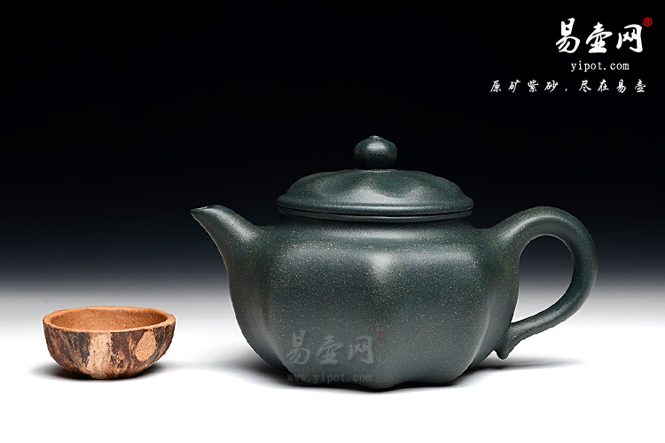 宜兴紫砂壶名家：叶宇静八面玲珑壶图片