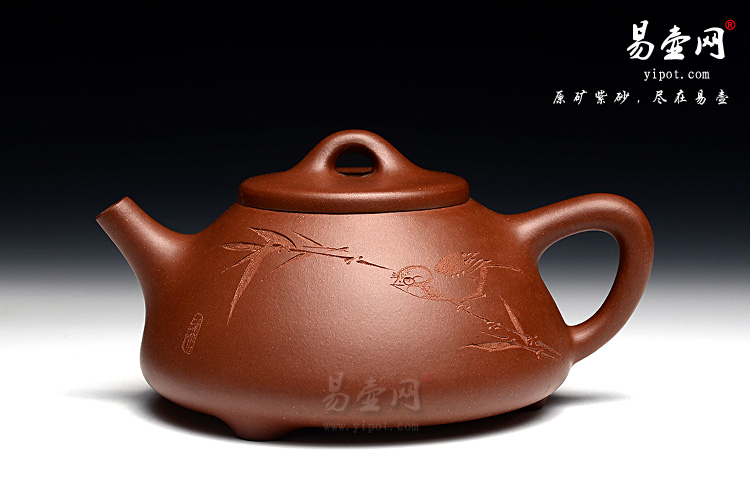 宜兴紫砂壶艺人：陈凤鸣石瓢壶作品图片