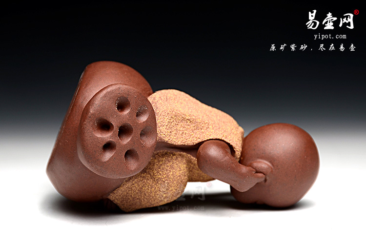 紫砂茶宠《紫砂小和尚》图片