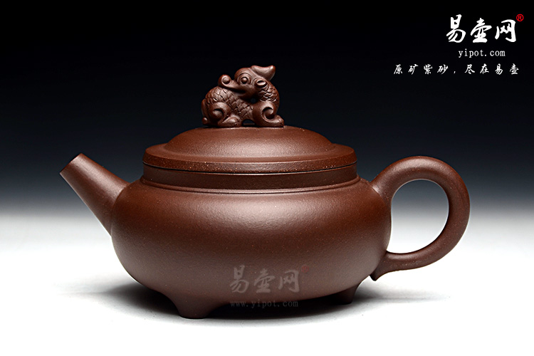 宜兴紫砂壶名家：徐俊英十二生肖龙壶图片