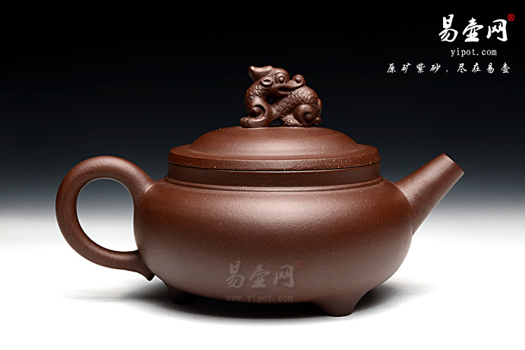 宜兴紫砂壶名家：徐俊英十二生肖龙壶图片
