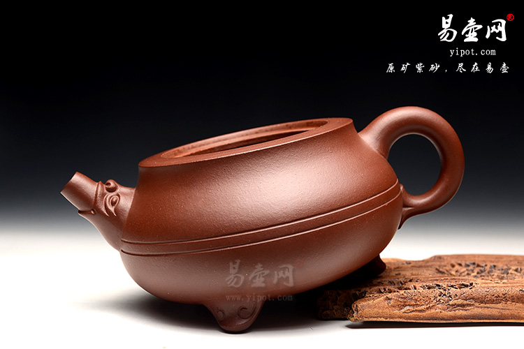 名家葛岳纯紫砂壶艺术，经典光器代表作，螭龙壶图片