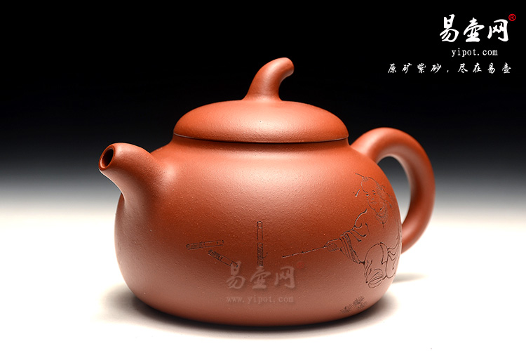 中国紫砂壶工艺师：余志平茄段紫砂壶照片
