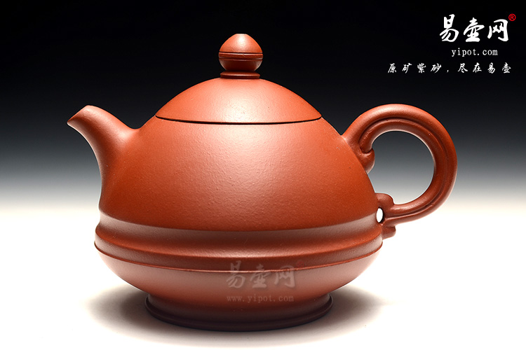 宜兴黄龙山紫砂壶，黄叶萍老师紫砂壶，玉笠壶图片，朱泥壶泡茶