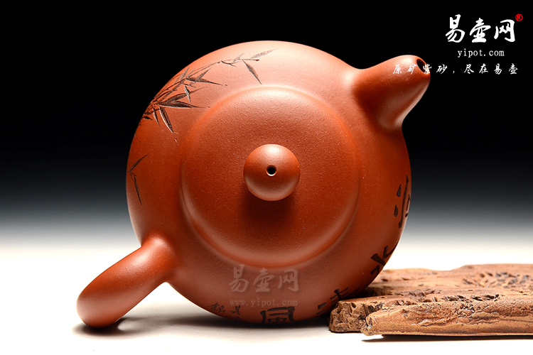 阳羡紫砂壶，李娅全手工紫砂壶作品，韵玉壶图片