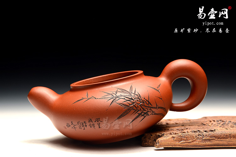 阳羡紫砂壶，李娅全手工紫砂壶作品，韵玉壶图片