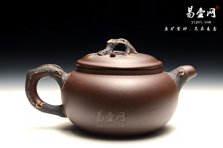 杨立平紫砂壶艺术，松针壶图片，花器紫砂壶