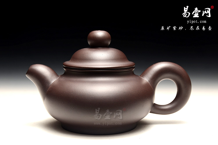 宜兴紫砂陶艺名家：徐俊英扁灯壶图片