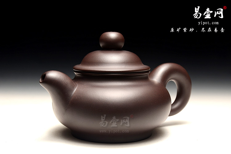 宜兴紫砂陶艺名家：徐俊英扁灯壶图片