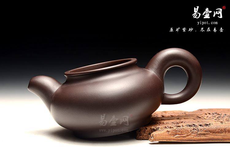 宜兴紫砂陶艺名家：徐俊英扁灯壶图片