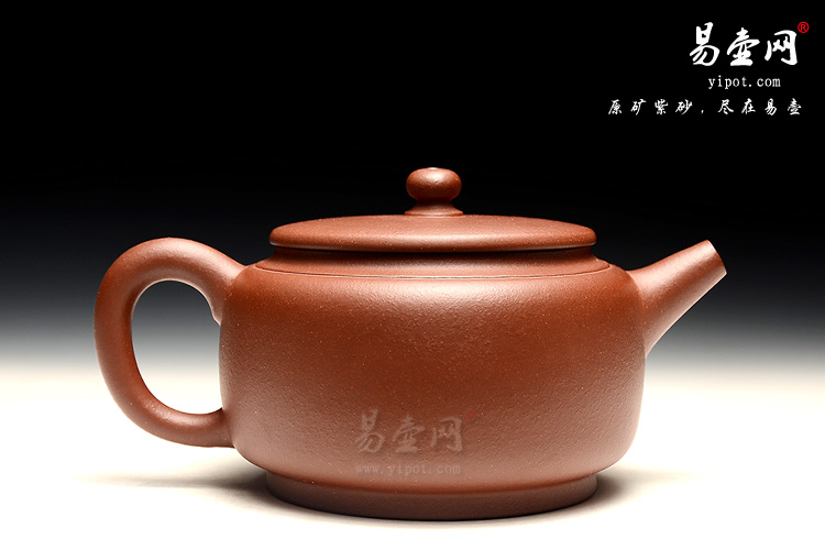 宜兴紫砂壶，徐俊英获金奖紫砂壶作品，平盖莲子壶图片