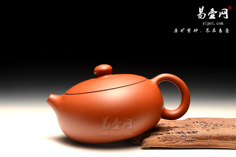 杨立平紫砂壶，扁西施紫砂壶图片，朱泥紫砂壶