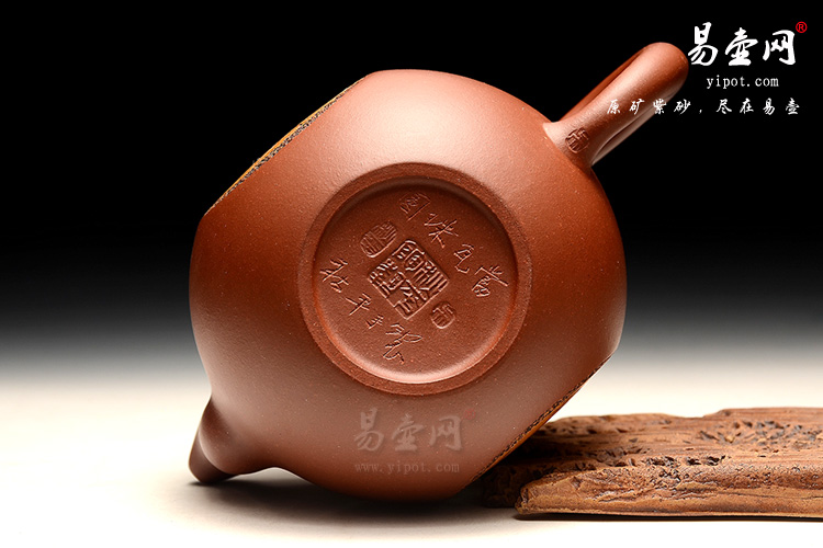 宜兴高档茶具，吴秋平紫砂壶，圆珠瓦当壶图片，收藏级别紫砂壶