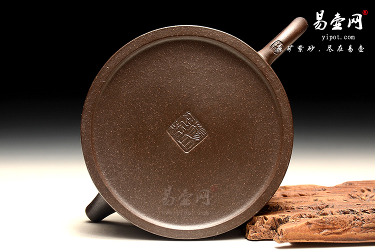 宜兴高档紫砂壶，杨立平紫砂壶，井栏壶图片，柴烧紫砂茶具