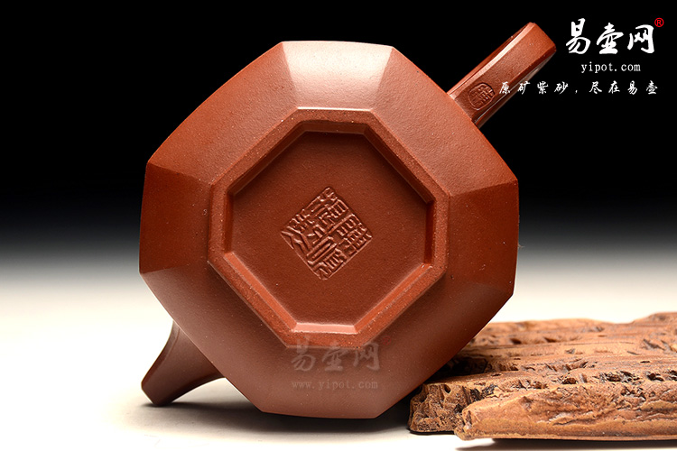 宜兴紫砂壶，陈顺根紫砂壶，八方壶图片