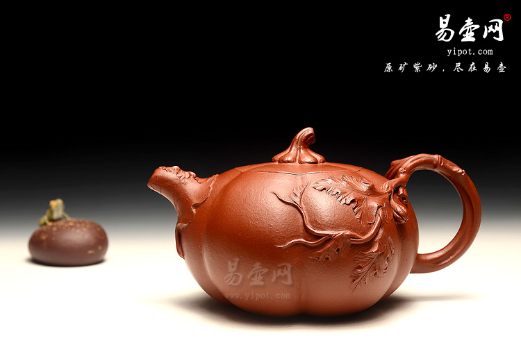 宜兴紫砂壶，杨尚坤南瓜壶图片