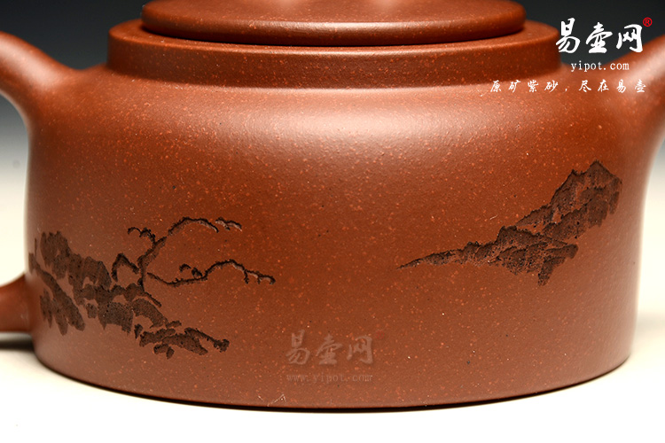 余潇紫砂壶，井栏壶图片